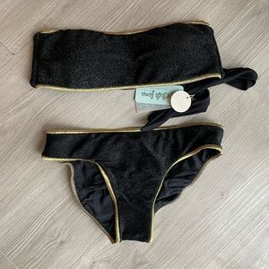Never worn Luli Fama bikini set